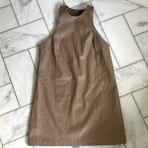 Vici faux leather dress